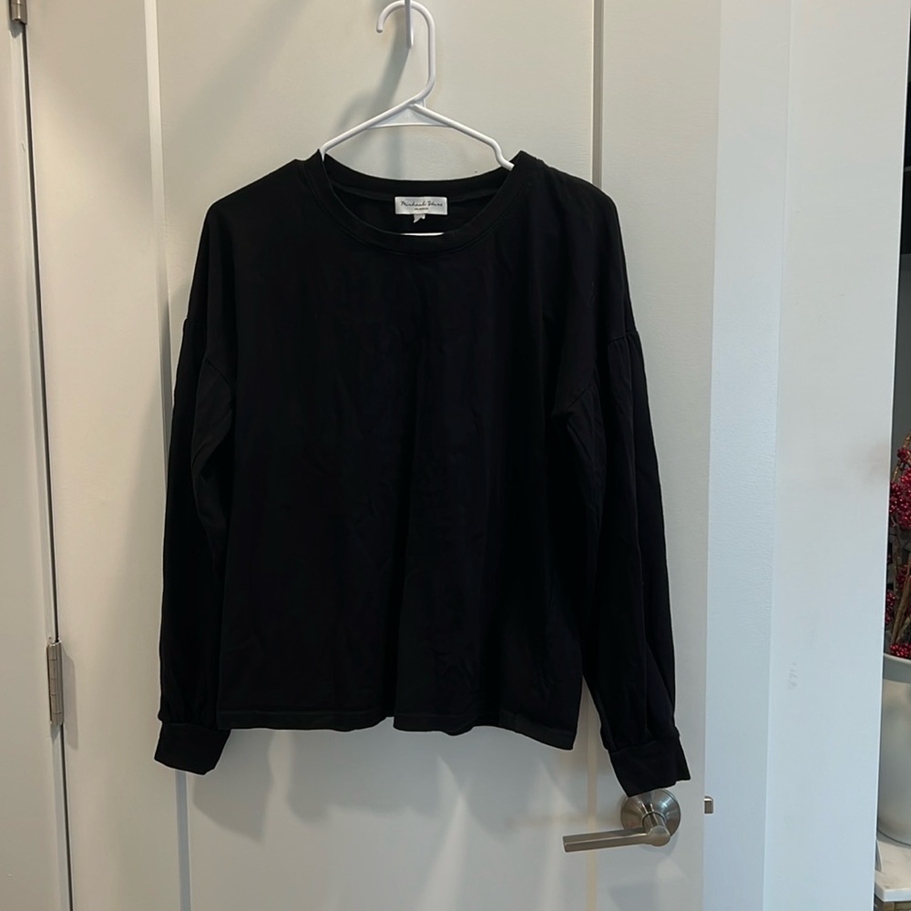 Black Michael Stars Long Sleeve